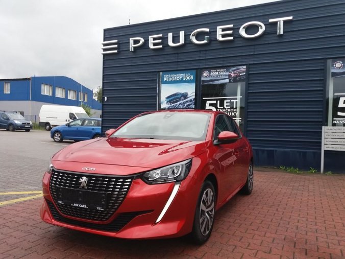 Peugeot 208, ACTIVE 1.2 PureTech 100k, barva červená