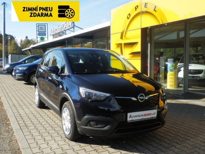 Opel Crossland X, 1,2 60kW SMILE MT5, barva modrá