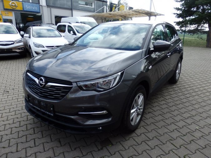 Opel Grandland X, Enjoy 1.2 Turbo 130k, barva šedá