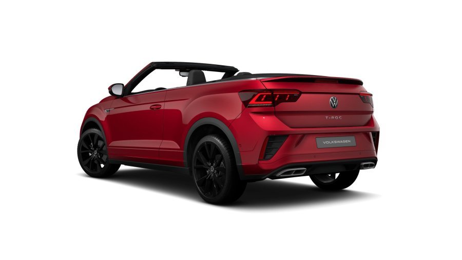 Volkswagen T-Roc, T-Roc Cabriolet R-Line 1,5TSI 110kW 7DSG, barva červená