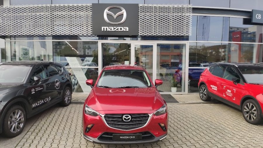 Mazda CX-3, 2.0 G121, barva červená