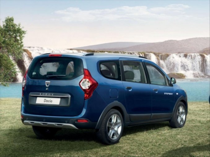 Dacia Lodgy, Blue dCi 115 Stepway, barva modrá