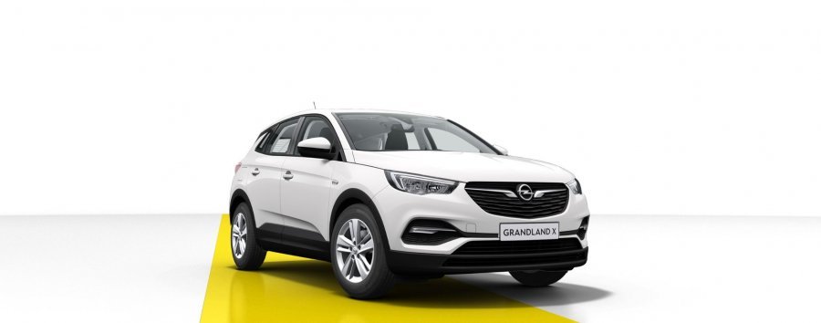 Opel Grandland X, enjoy 1.2 Turbo 96kw, barva bílá