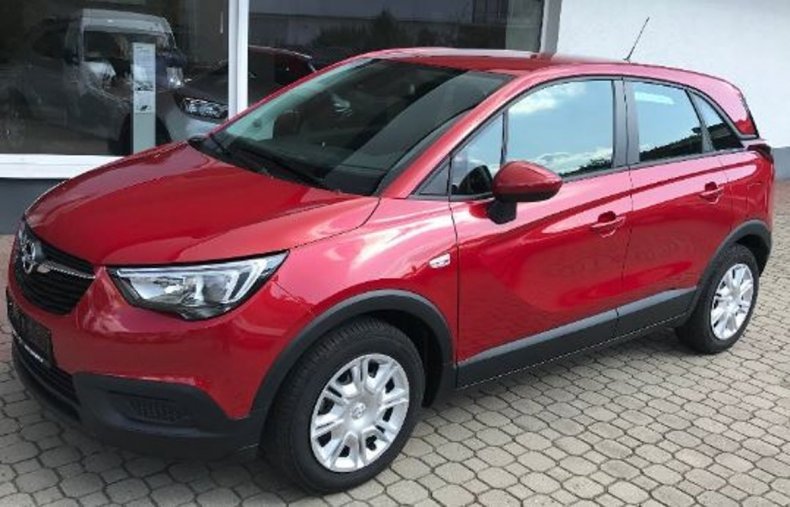 Opel Crossland X, Smile, barva vínová