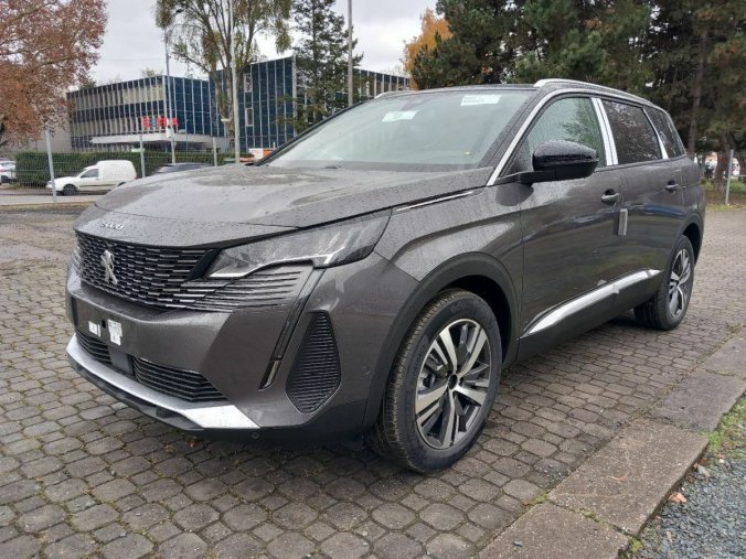 Peugeot 5008, Peugeot 5008 Allure Pack Hybrid 136 e-DCS6, barva šedá