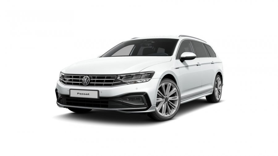 Volkswagen Passat Variant, Passat Variant R-Line 2,0 TDI 4MOT DSG, barva bílá