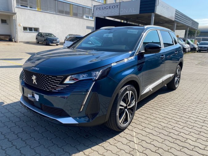 Peugeot 5008, Peugeot 5008 GT BlueHDi 130 EAT8 - CELOROČNÍ PNEU - 4084, barva modrá