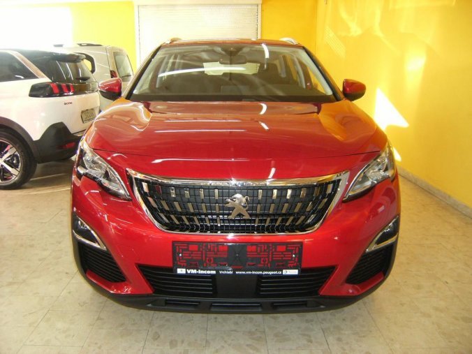 Peugeot 3008, 1,2 130k EAT8 Navi,Cam,AKCE, barva červená