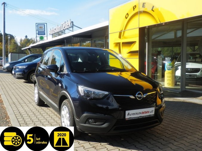 Opel Crossland X, 1,2 60kW SMILE, barva modrá