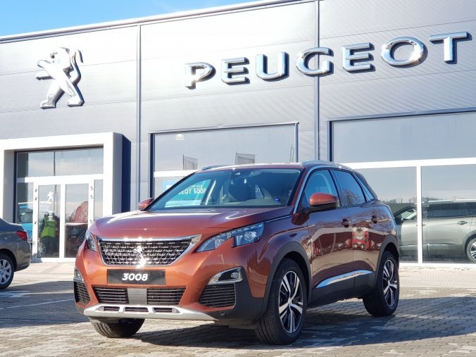 Peugeot 3008, ALLURE 1.2 PureTech 130 S&S EAT8, barva oranžová