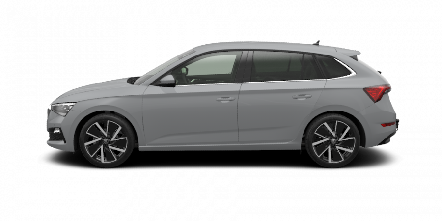 Škoda Scala, 1,0 TSI 85 kW 6-stup. mech., barva šedá