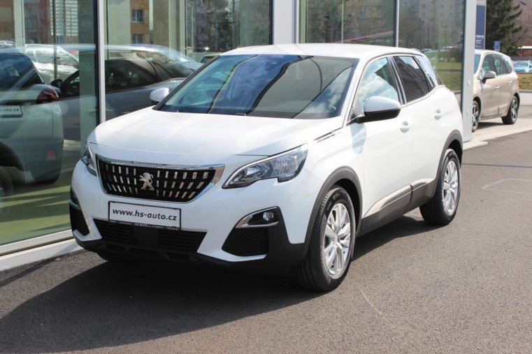 Peugeot 3008, ACTIVE 1.2 PureTech 130 MAN6, barva bílá