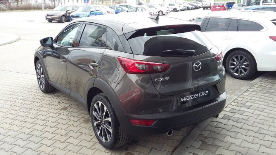 Mazda CX-3, 2,0 Skyactiv-G121, barva šedá