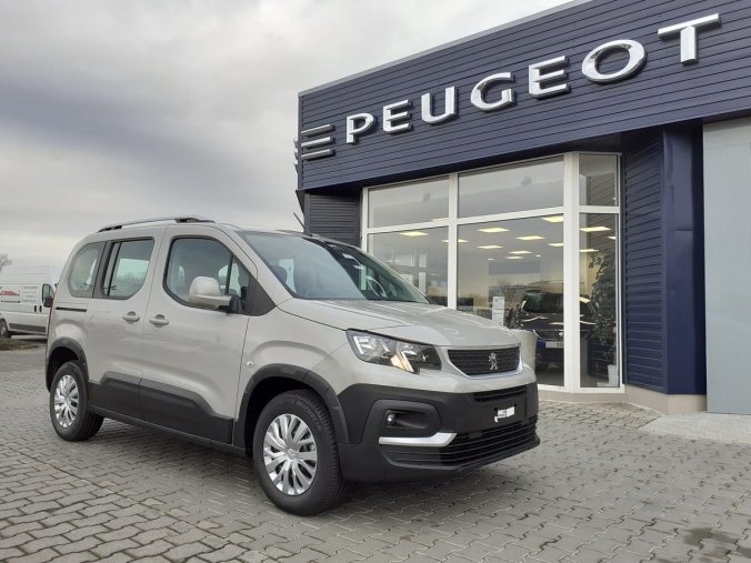 Peugeot Rifter, Active 1.2 110k 7 let záruka, barva šedá