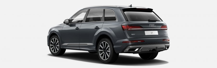 Audi Q7, Q7 S line 50 TDI quattro, barva šedá