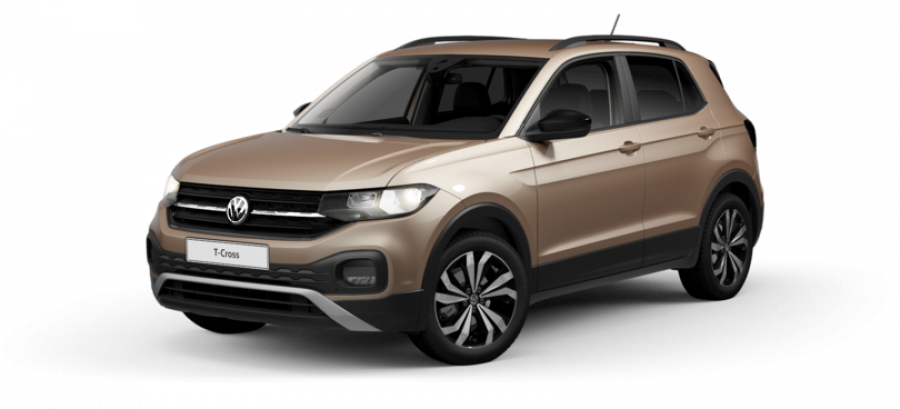 Volkswagen T-Cross, Life 1.0 TSI 70 kW 5G, barva béžová