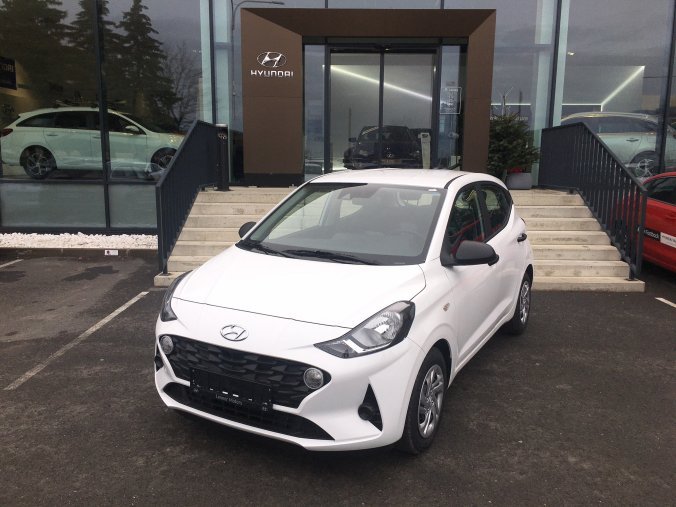 Hyundai i10, 1,0i 49 kW (95 NAT) 5 st. man, barva bílá