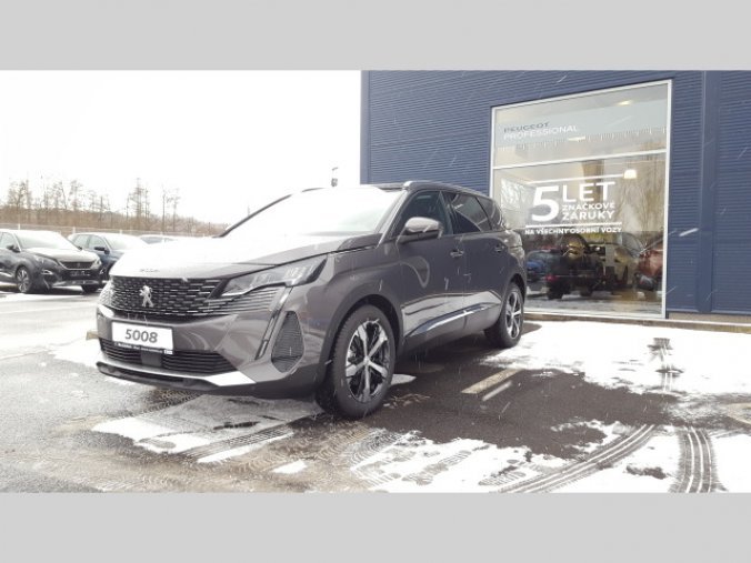 Peugeot 5008, ALLURE 1.5 BlueHDi 130k MAN6, barva šedá