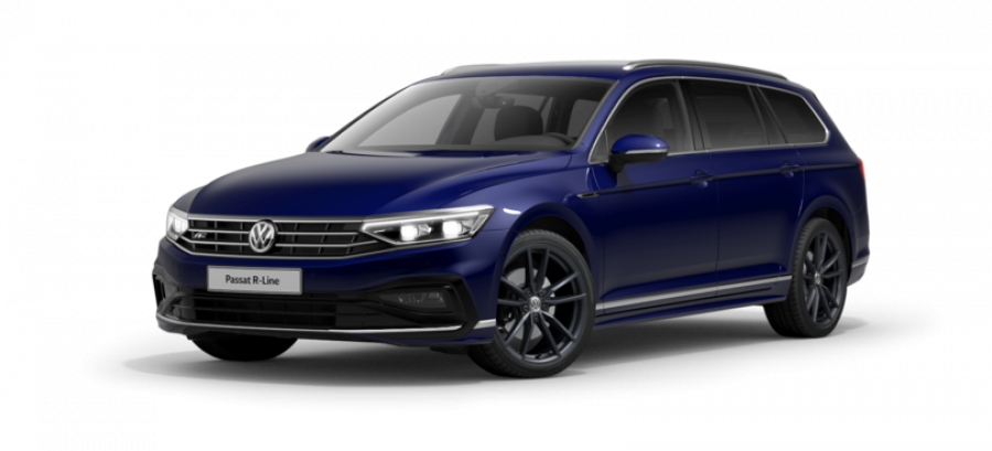 Volkswagen Passat Variant, R-Line 2.0 TSI 7DSG, barva modrá