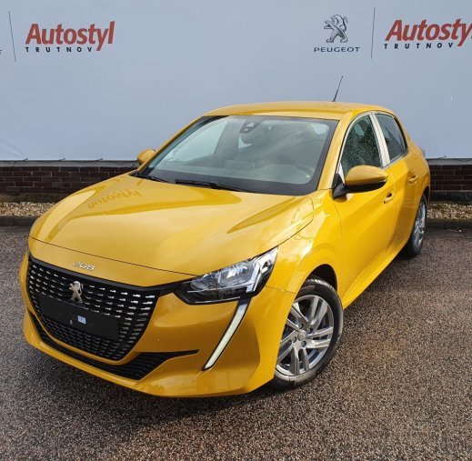 Peugeot 208, ACTIVE 1.2 PureTech 100 MAN6, barva žlutá