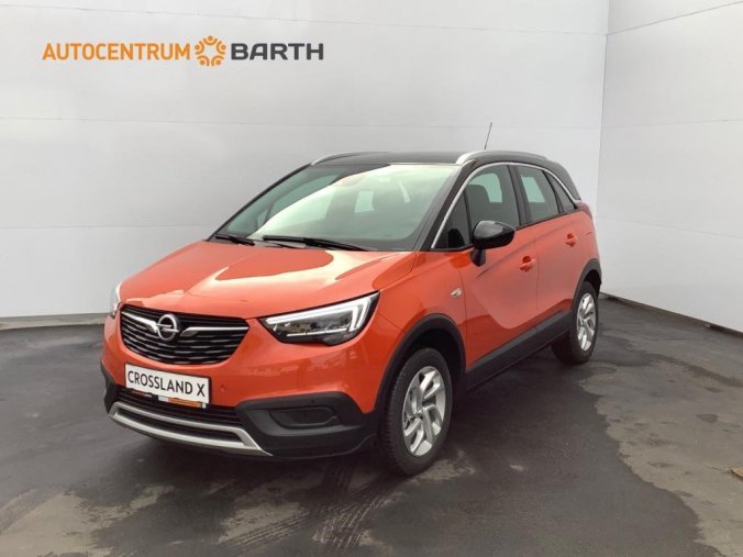 Opel Crossland X, Innovation 1,2 TURBO 81kW MT6, barva oranžová