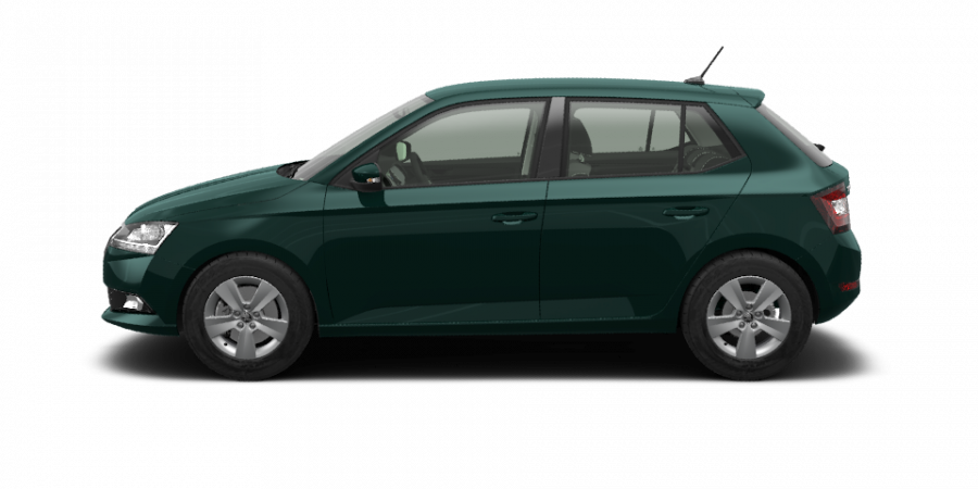 Škoda Fabia, 1,0 TSI 70 kW 5-stup. mech., barva zelená