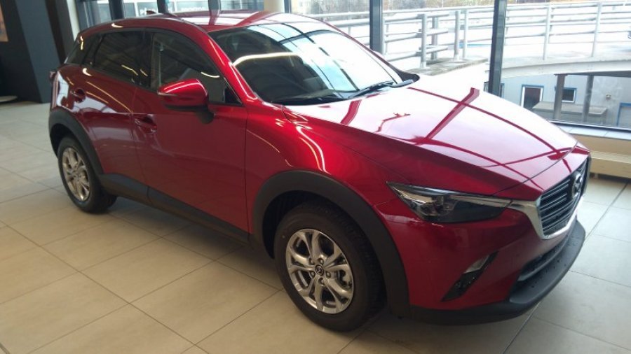 Mazda CX-3, 2,0G 121k, barva červená