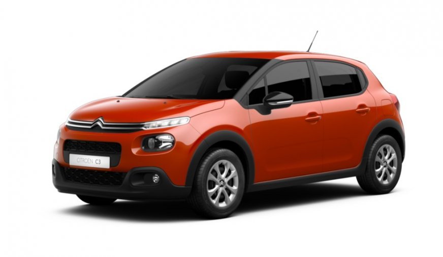 Citroën C3, 1.2 PureTech 83, barva oranžová