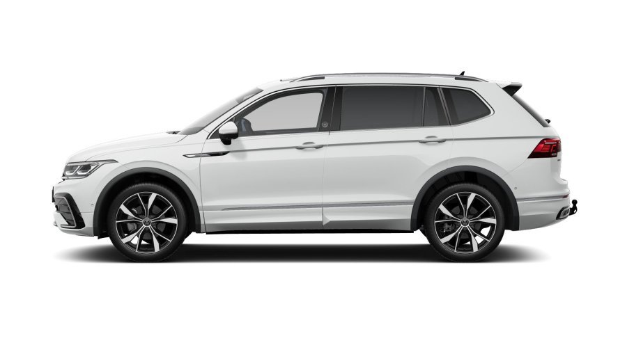 Volkswagen Tiguan Allspace, Allspace R-Line 1,5 TSI 110 kW EVO 7DSG, barva bílá