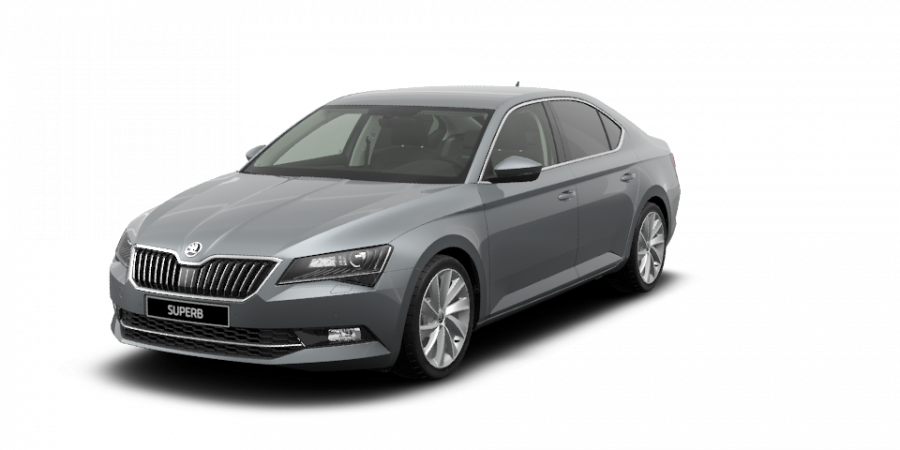 Škoda Superb, 2,0 TDI 110 kW 7-stup. automat., barva šedá