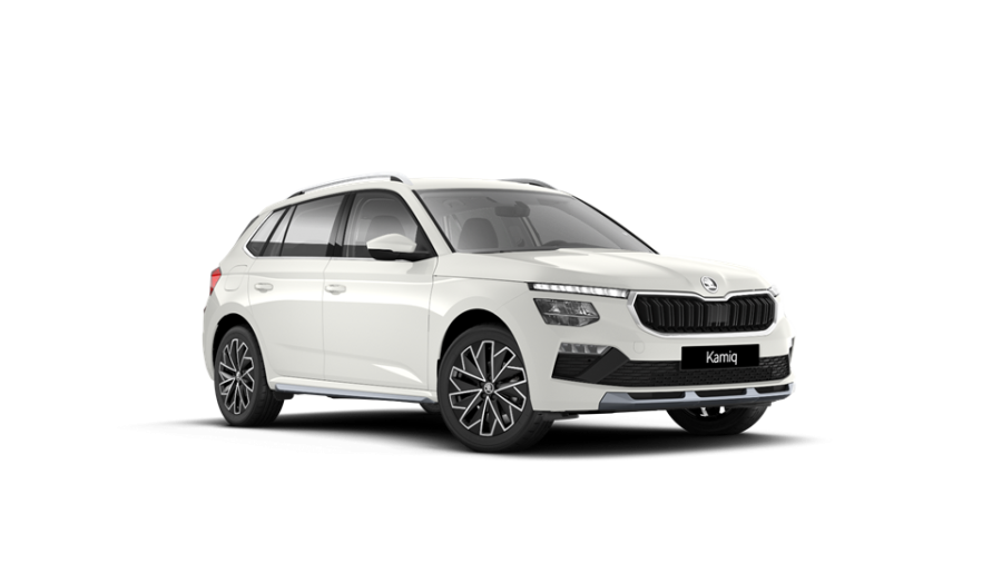 Škoda Kamiq, 1,5 TSI 110 kW 6-stup. mech., barva bílá