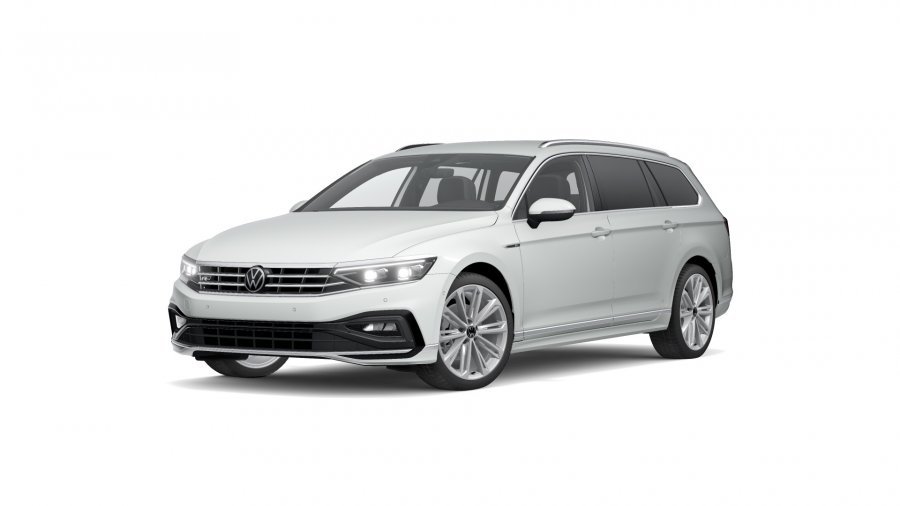 Volkswagen Passat Variant, Passat Variant R-Line 2,0 TDI 4MOT DSG, barva bílá