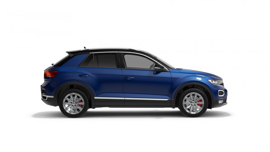 Volkswagen T-Roc, T-Roc Sport 1,5 TSI ACT 6G, barva modrá