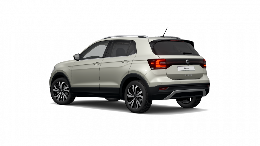 Volkswagen T-Cross, T-Cross Style 1,0 TSI 81 kW 6G, barva šedá