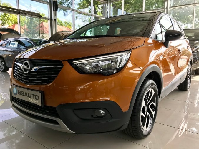 Opel Crossland X, Innovation 1,2 Turbo+ZP zdarma, barva oranžová