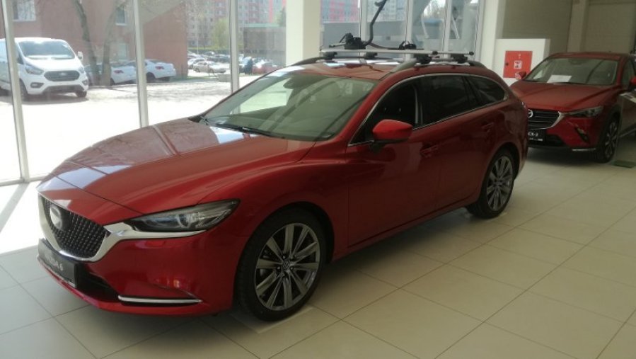 Mazda 6, 2,5i 194k A/T, barva červená