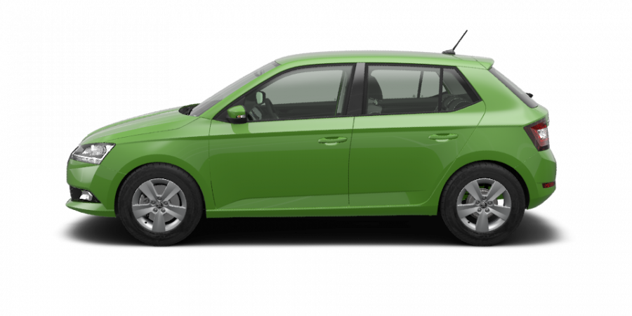 Škoda Fabia, 1,0 MPI 55 kW 5-stup. mech., barva zelená