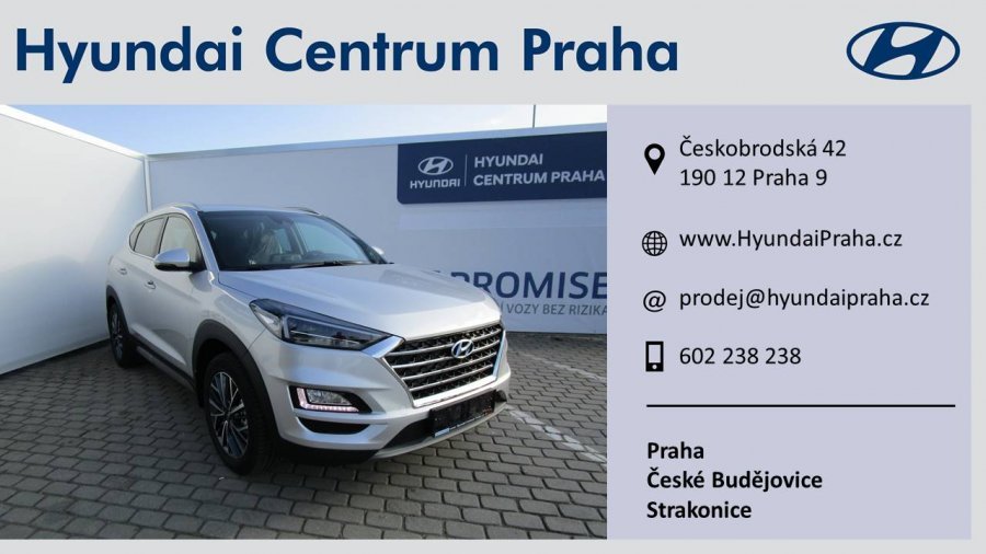 Hyundai Tucson, 1,6 CRDi 100 kW (diesel) 6 st. man 4×4, barva stříbrná