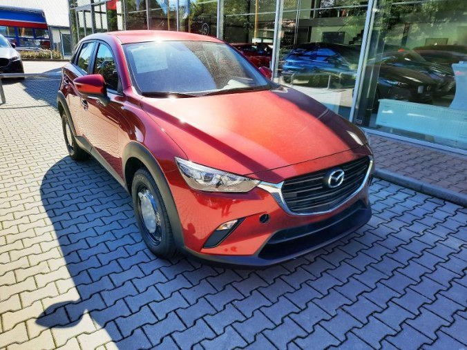 Mazda CX-3, Skyactiv-G, barva červená