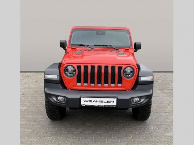 Jeep Wrangler, 2.2 CRD Rubicon 8ATX, barva červená