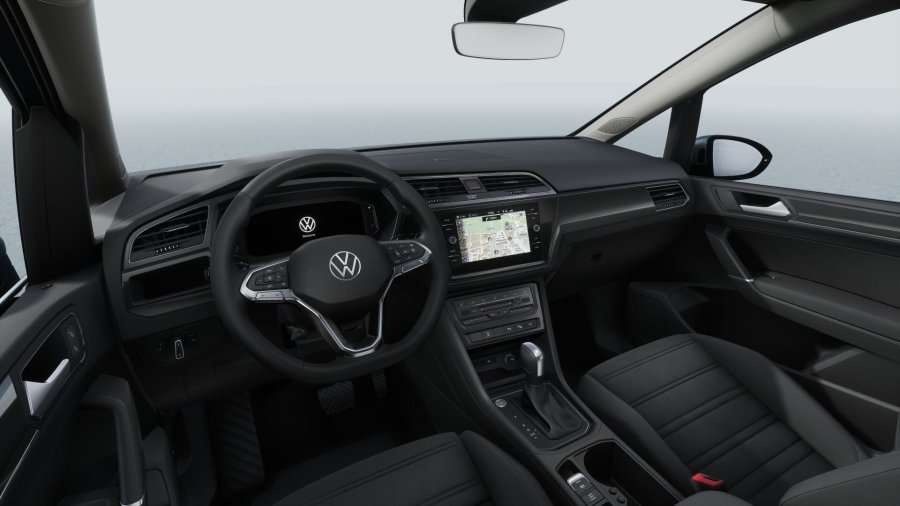 Volkswagen Touran, Touran People 2,0 TDI 7DSG EVO, barva stříbrná