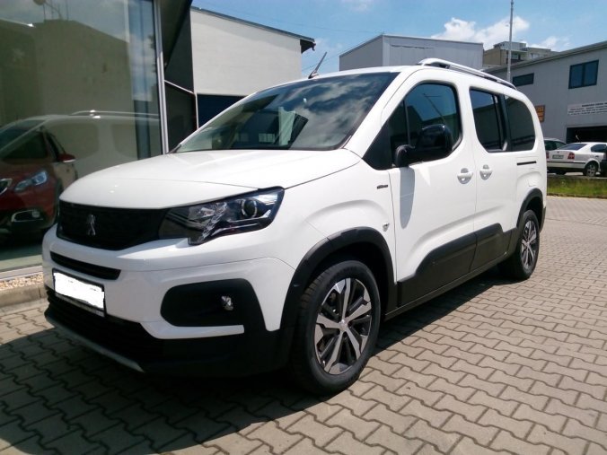 Peugeot Rifter, LONG GT-Line 1,5 BHDi 130k man, barva bílá