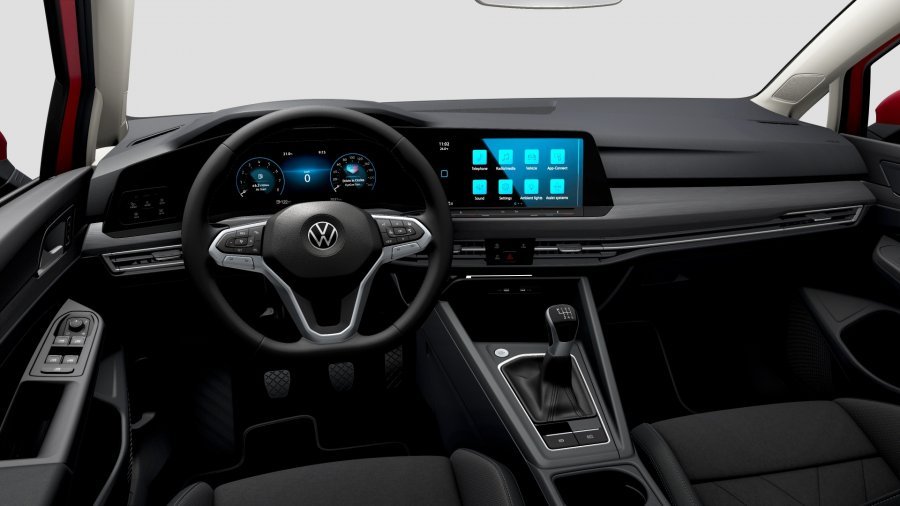 Volkswagen Golf, Golf Style 1,5 TSI 6G, barva červená