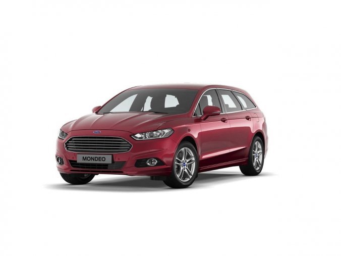 Ford Mondeo, kombi, TITANIUM Kombi 2,0 EcoBlue 110 kW / 150 k 8st. automatická, barva červená