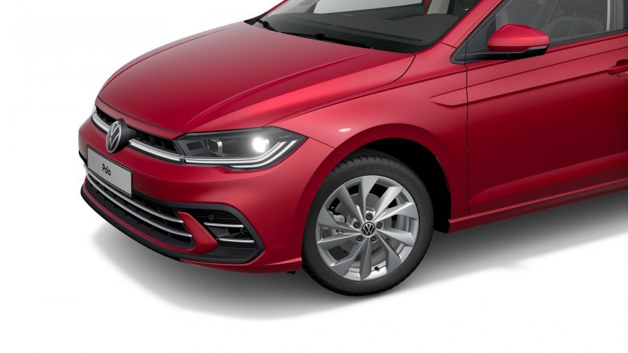 Volkswagen Polo, Polo Style 1,0 TSI 5G, barva červená