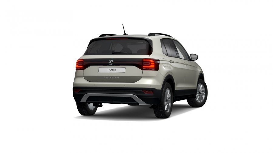 Volkswagen T-Cross, T-Cross Life 1,0 TSI 81 kW 6G, barva šedá