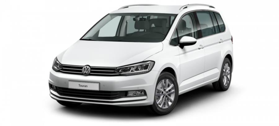 Volkswagen Touran, ME 1,5 TSI EVO BMT OPF 6G, barva bílá