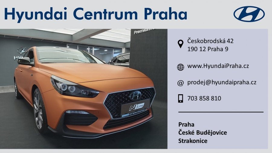 Hyundai i30, 1,4 T-GDI 103 kW (95 NAT) 7 st. DCT, barva červená