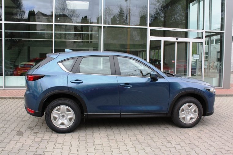 Mazda CX-5, SKYACTIV-G, barva modrá