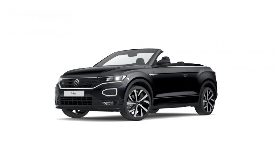 Volkswagen T-Roc, T-Roc Cabriolet R-Line 1,5 TSI ACT 7DSG, barva černá